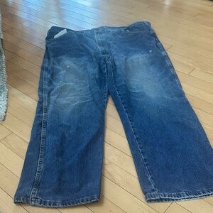 Dickies Men's Relaxed Fit Blue Jeans